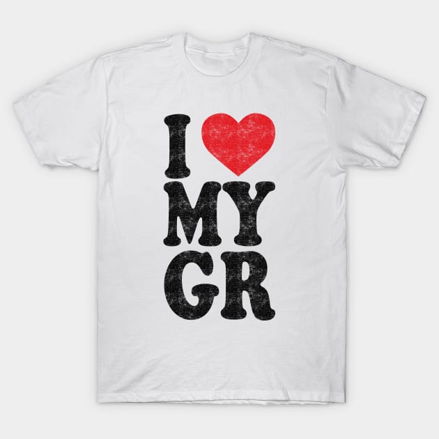 I Love My Girlfriend T-Shirt by AbstractA